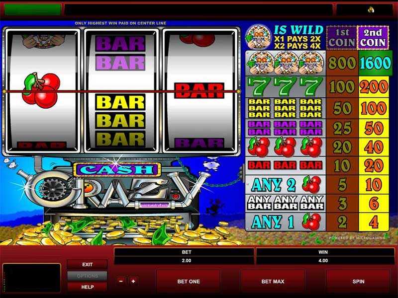 Cash Crazy Slot