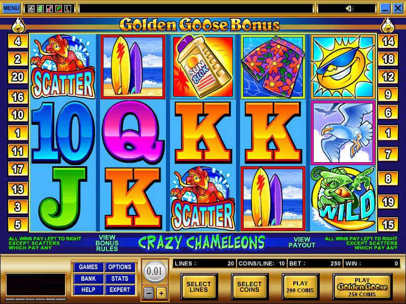 Crazy Chameleons Slot