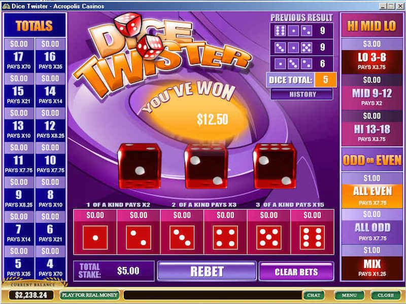 Dice Twister Slot