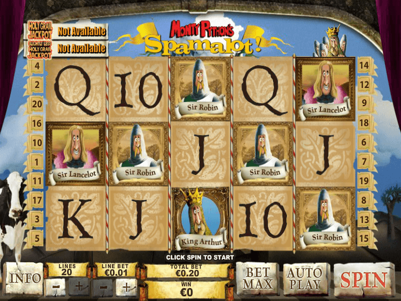 Monty Pythons Spamalot Slot