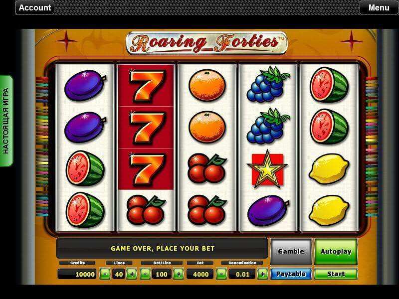 Roaring Forties Slot