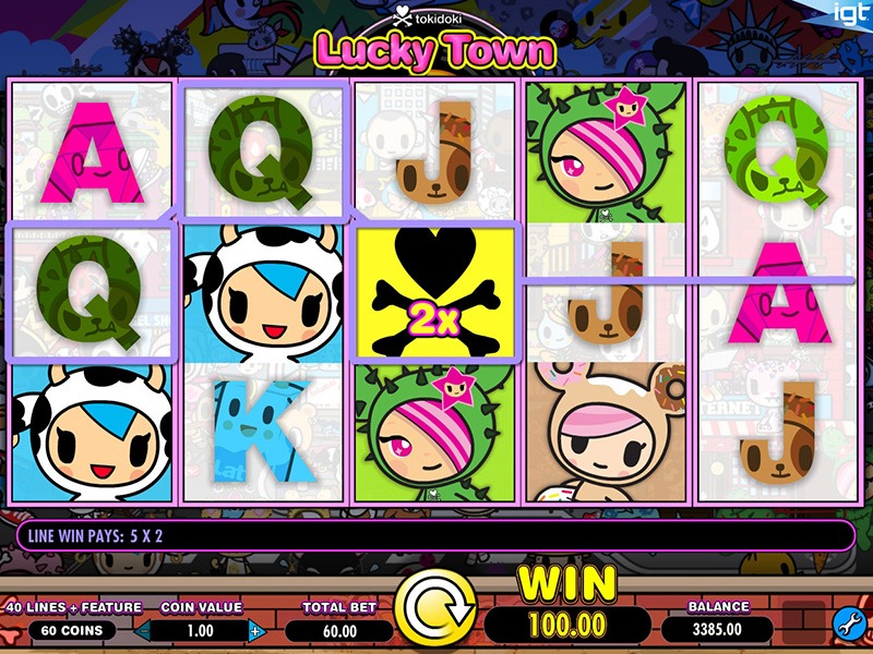 Tokidoki Lucky Town Slot